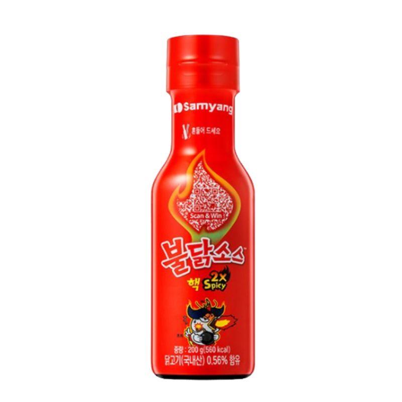 Samyang Extreme Buldak Соус со вкусом острого куриного мяса Корейский супер острый соус 200 г 1 шт./2 шт. 1ea