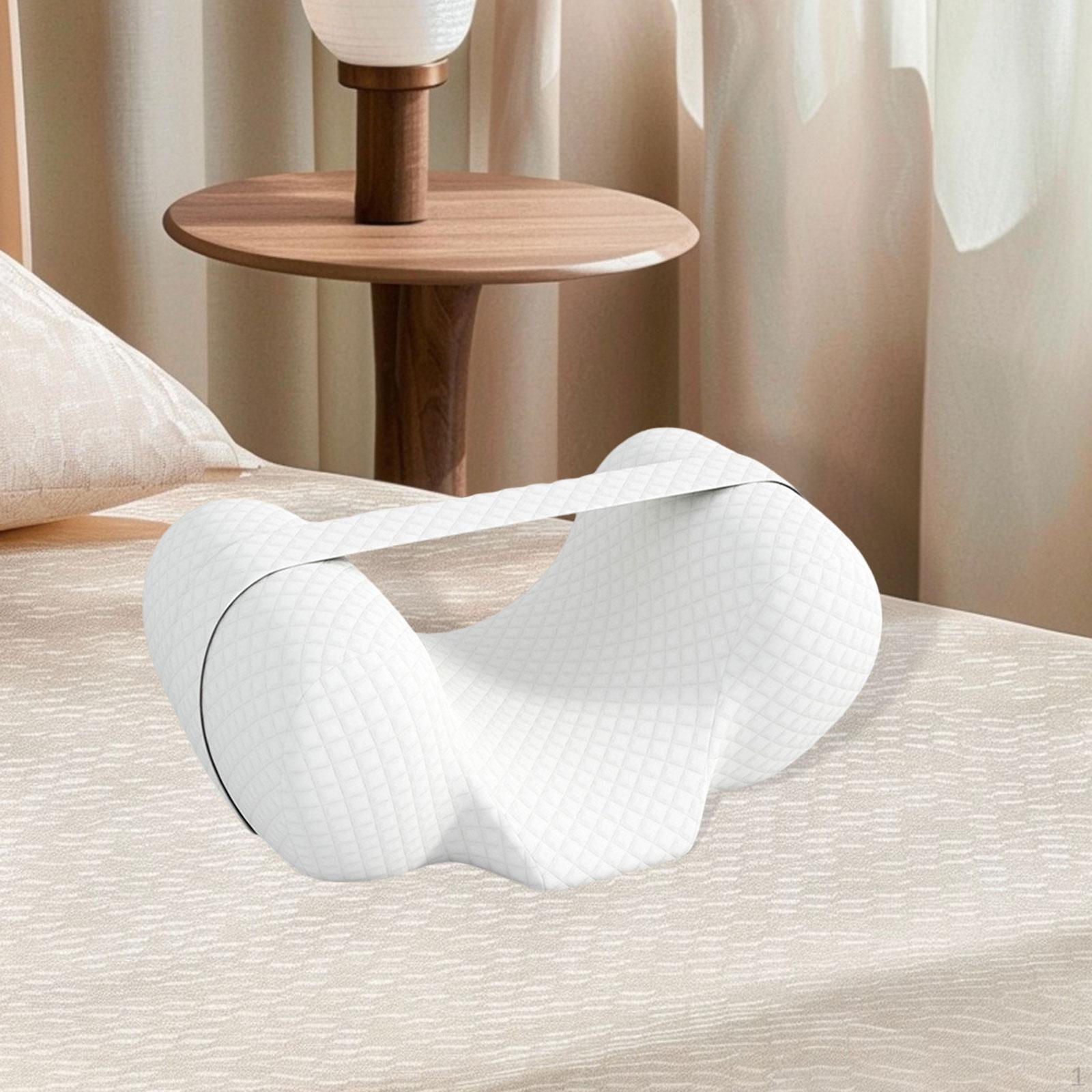 Memory Foam Pillow Head Keeps The Straight Supports Cervical Spine White 1990₽