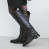 Carino CAMY45001 Long Boots, Black