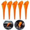 1/3pcs Refueling Funnel Hands-free Plastic Funnel for  Motorcycle Automobile Splash Protection Oil Funnel Autos Accesorios