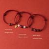 Bracelet Little Red Rope Female Cinnabar Red Rope Hand Strap College Entrance Examination Gold Ranking Title Pass Every Exam Lucky Charm Gift for Men