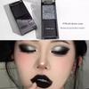 Dark Cool Pink and Black Two-Tone Eyeshadow, Sweet and Cool Matte and Pearlescent Gothic Dark Smoky Lazy Earthy Punk
