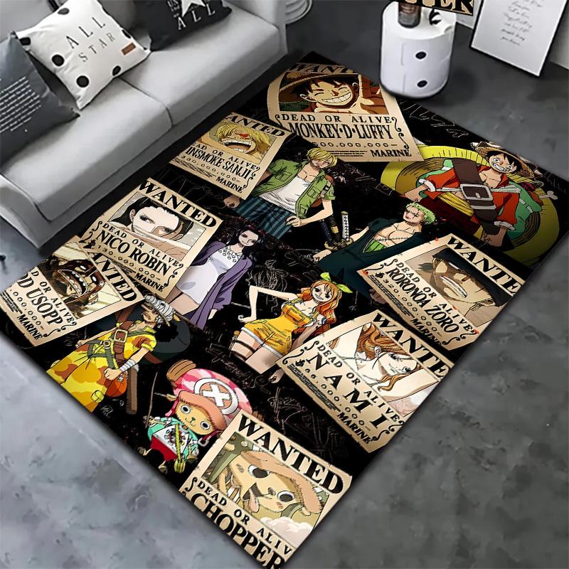 Anime One Piece Carpet Rug For Living Room Bedroom Home Sofa Decoration,kids Play Nonslip Floor Mat