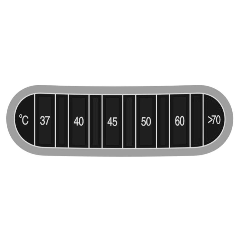 Temperature Display Sticker Thermometers Sticker Adhesive Bottle Thermometers Strips Displays Temperature In Degrees