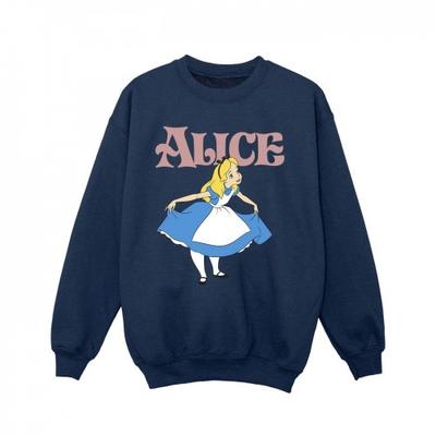 Moletom feminino Alice no país das maravilhas com laço
