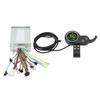 Kit de contrôleur de trottinette électrique 450W Affichage LCD couleur rond avec accélérateur au pouce Contrôleur de trottinette électrique pour