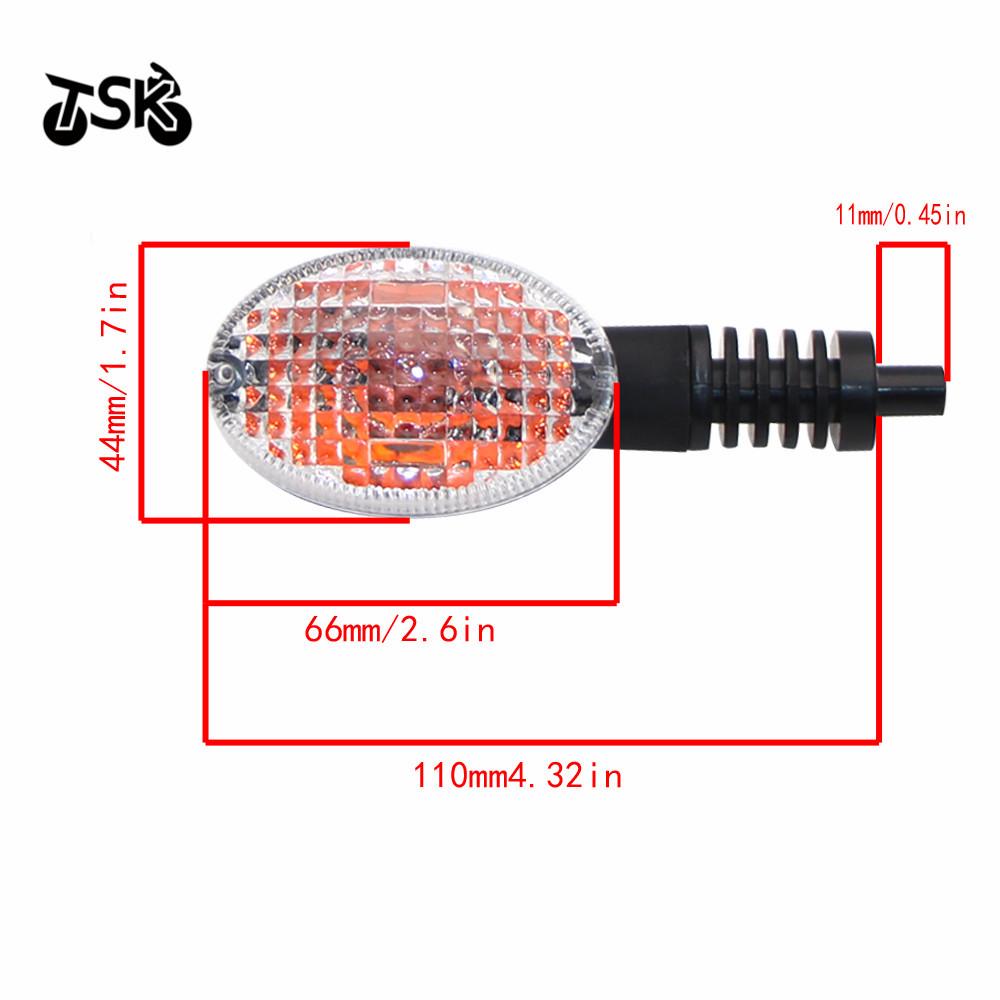 Yamaha XT 660/660X/660R (2004-2014) & MT-03 (2006-2012) Turn Signals