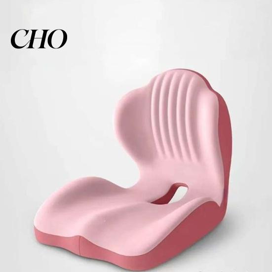 Elastyczna poduszka na siedzenie Ergonomiczna z podparciem lędźwiowym, Oddychająca do krzesła biurowego na plecy Przyjazna dla skóry poszewka i pośladki, Podkładka z pianki memory o wysokiej gęstości Samochód Dom