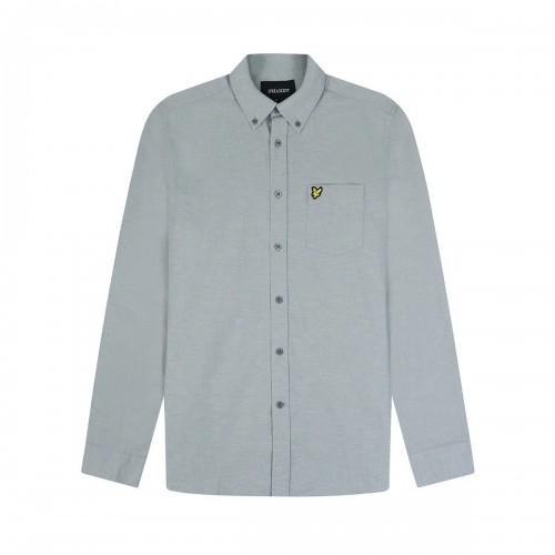 Lyle & Scott Mens Cotton Linen Button-Down Shirt