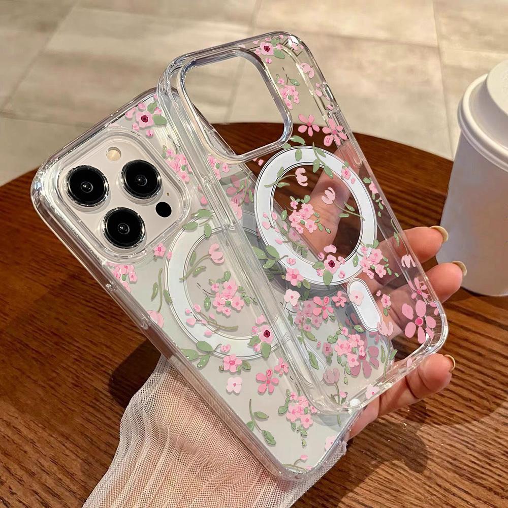 Magnetic Phone Case for iPhone 12 14 16 17 Pro 17 16 15 14 13 12 Pro Max  12 13 14 15  16 High Quality Shockproof Shell Full Protection Cute Style