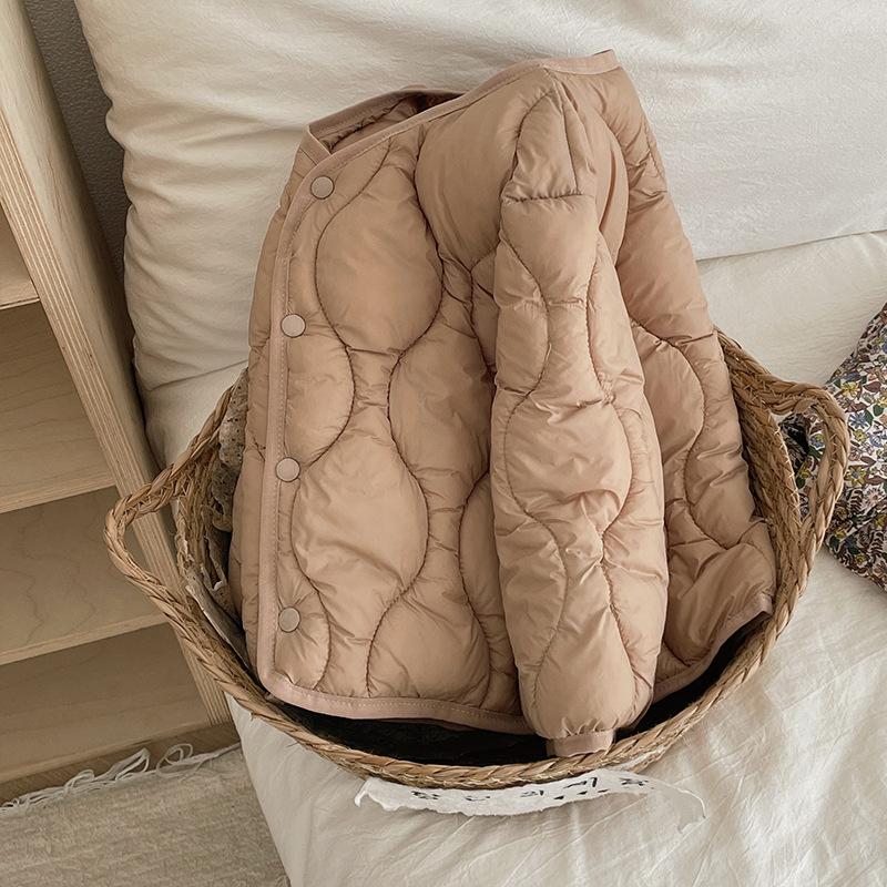 Îmbrăcăminte exterioară pentru copii Puf Băieți Fete Toamnă Iarnă Jachetă Caldă Paltoane Simple pentru Copii Rezistente la Vânt