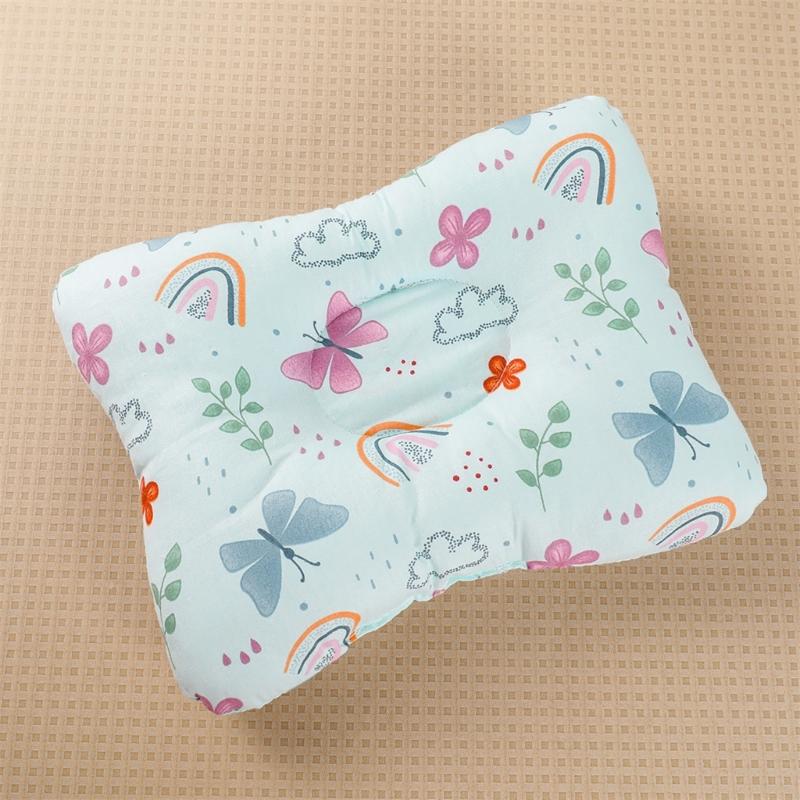 Safe & Supportive Baby Pillow Breathable Newborns Pillow Gentle & Breathable Baby Pillow Lightweight Pillow for Newborns