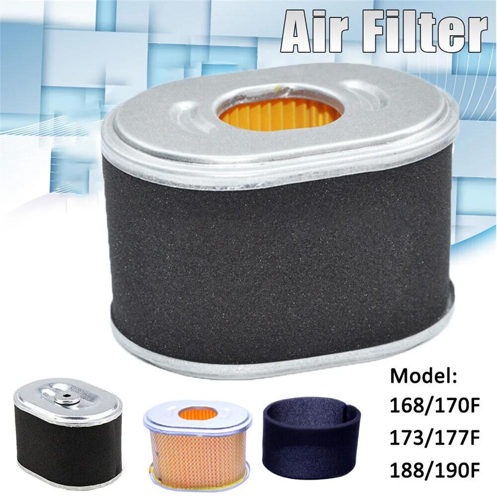Engines Air Filter Element Home Lawn Mower Parts Power Replacement Sponge Paper 170F Water Pump 173F 188F A11-4-1 Cleaner