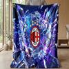 AC Milan Theme blanket Soft Flannel Blanket Plush Throw Blanket Cozy Sofa Bed Blanket for Home Decor