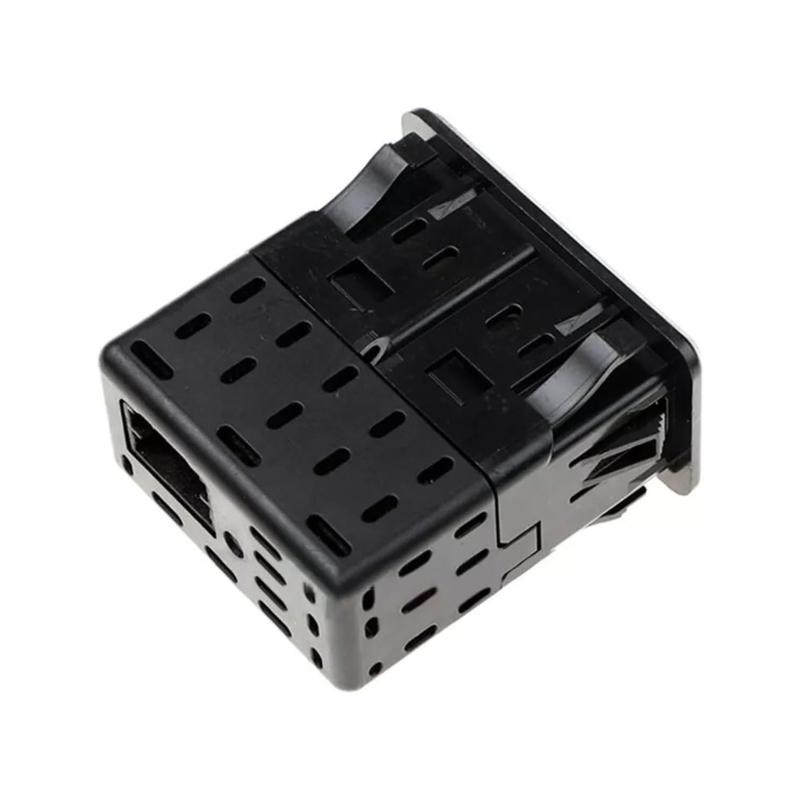 Plastic USB Auxiliary Socket Featuring Intelligent Charging Easy Install USB Port Adapter for  Autmotives