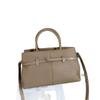 First-Layer Cowhide Shoulder Women'S Bag, Large-Capacity Messenger Tote Bag, Women'S Mommy Bag, Commuting Fashion And Simple Shopping