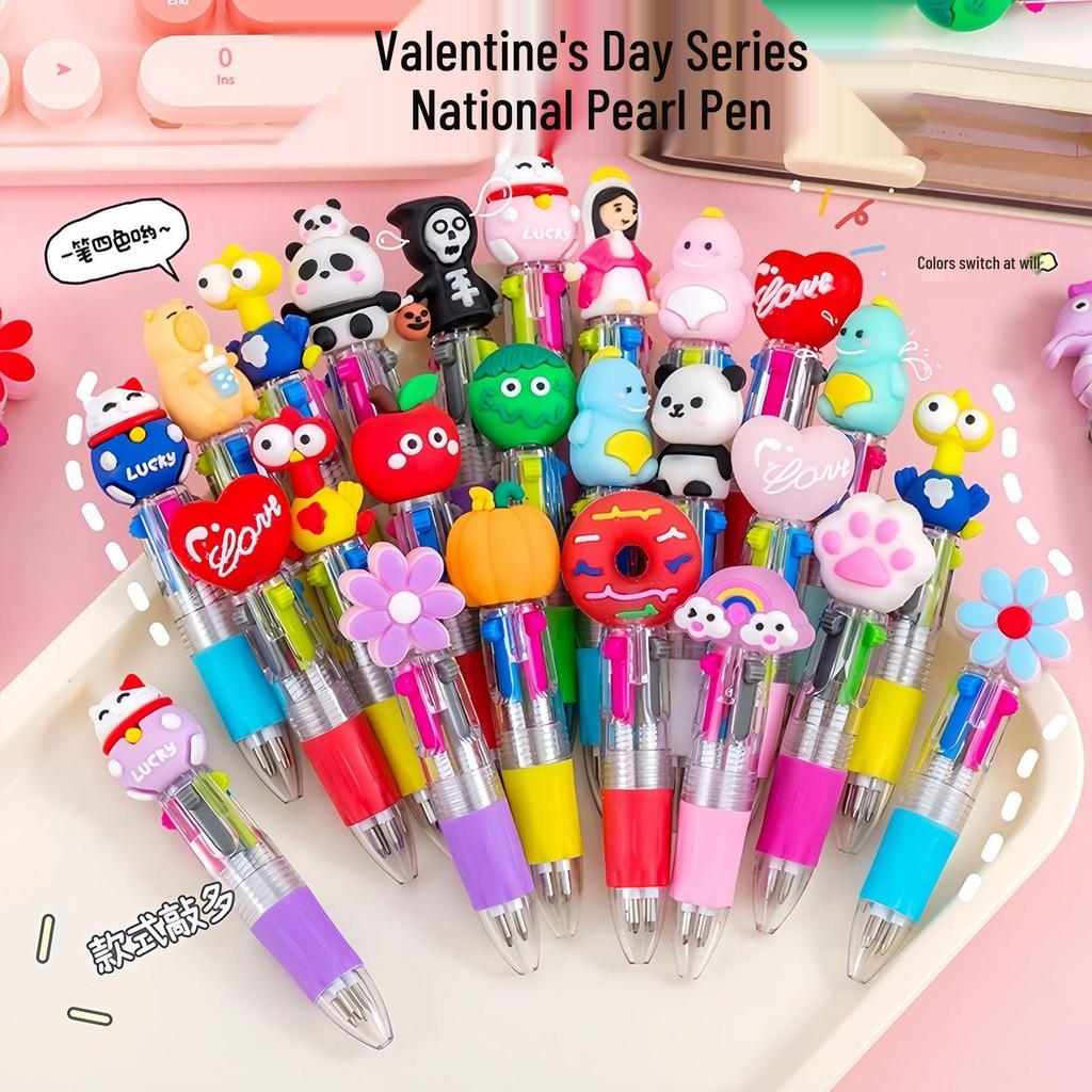 Halloween Mini Multi-Color Cute Cartoon Ballpoint Pen for Students - Stationery Gift