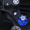 1PC Universal Aluminum Parking Brake Switch Button Lock CNC Motorcycle Parking Brake Lever Lock Accessories Parts Moto Parts