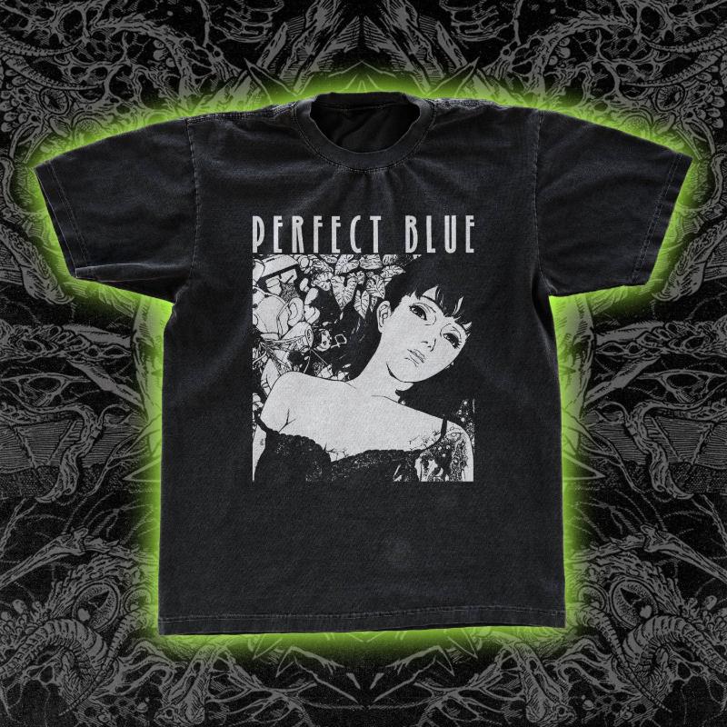 Perfect Blue  Classic Tee New SpringSummer Arrivals Regular Fit Casual Unisex Women S