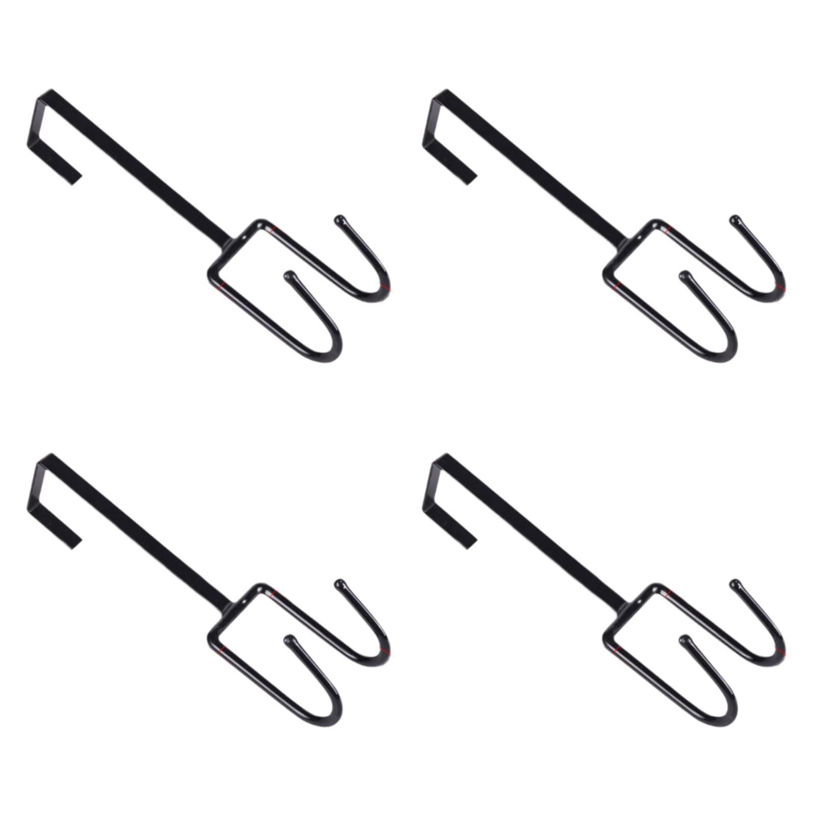 

4 шт. Крючки для рождественских украшений Рождественские украшения Подвеска для рождественской елки чёрный