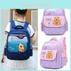 Capybara Childrens School Bag With Lightweight Oxford Fabric And Antiload Strain For Young Students