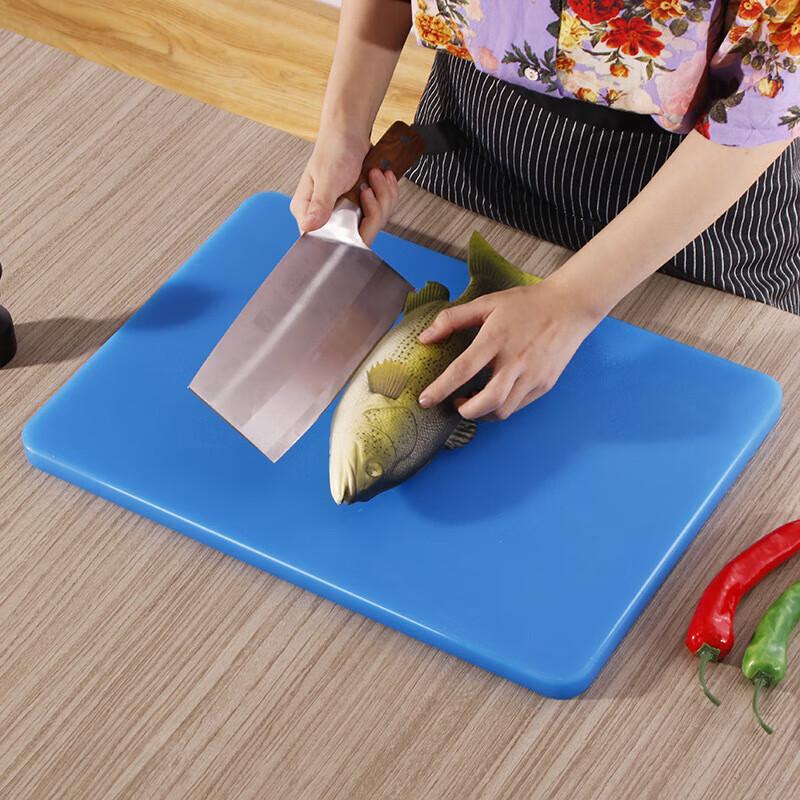 Hanlu Antibacterial Double-Sided PE Plastic Cutting Board 38x28x2cm