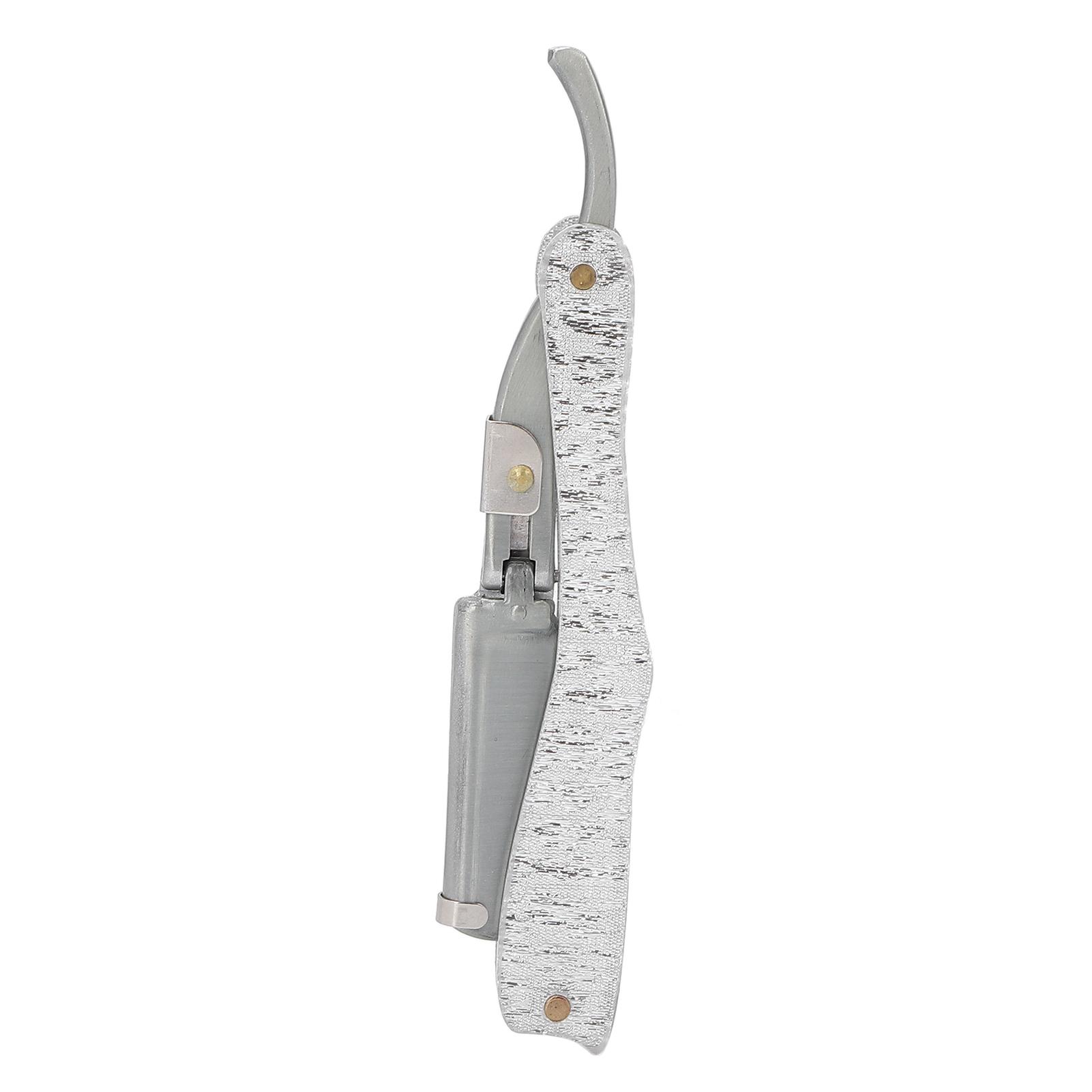

Barber Zinc Alloy Straight Home Travel Men Manual Beard (Without Blade)