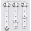5PCS Baby Proof Strap Locks, Adjustable Childproof Cabinets Locks For Drawer, Cabinet Door, Fridge, Toilet Seat, Dishwasher, Cupboard