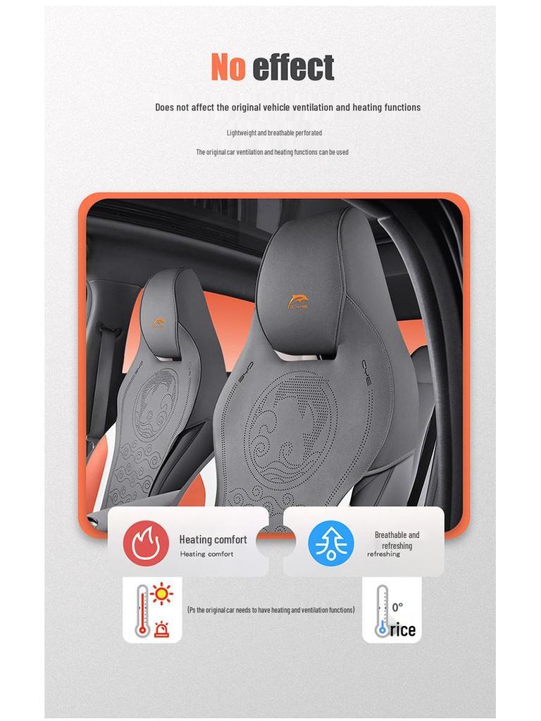 BYD Dolphin Saddle Pad Non-slip Car Seat Cushion for All Seasons