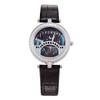 Orologio Ponte degli Amanti Diamante Quarzo Cinturino Orologio da Donna Ponte degli Amanti Poetico Orologio alla Moda
