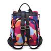 New backpack femininity Oxford cloth three-purpose anti-theft backpack