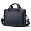 Business-Aktentasche aus hochwertigem Leder für Herren – Professionelle Laptop-Handtasche mit mehreren Fächern, strapazierfähige Büro-Arbeitstasche