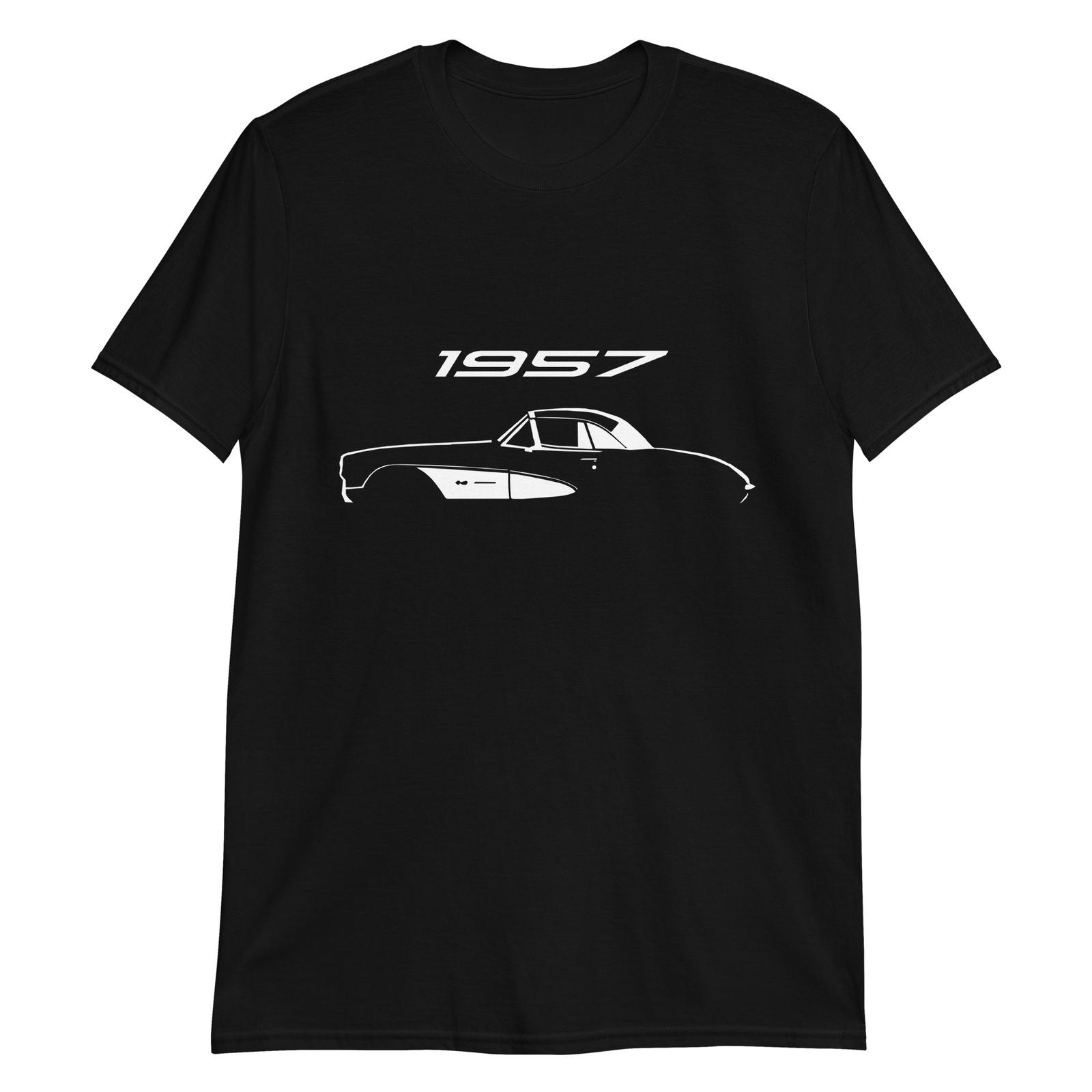 Antique 1957 Oldsmobile American Classic Car Short-Sleeve Unisex T-Shirt XL
