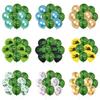 Military Camouflage Balloon Set Metal Latex Balloon Children's Birthday Camouflage Party Background Decoration Photo Taking