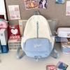 Korean version of small fresh primary and secondary school 3-5 grade women high value contrasting color splicing sweet beautiful women travel backpack