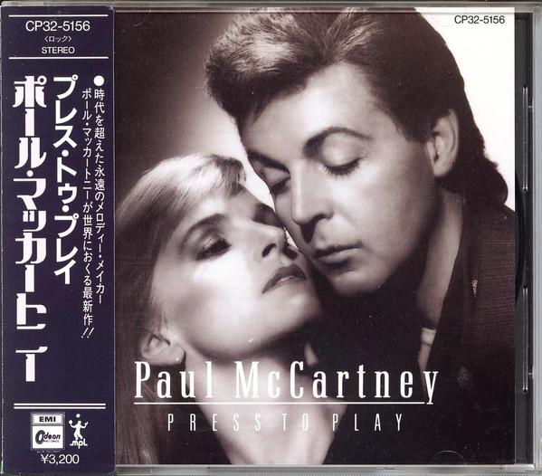 CD ПАУЛ МАККАРТНИ  Press To Play CP325156 ODEON 1986 Япония Рок Б/у