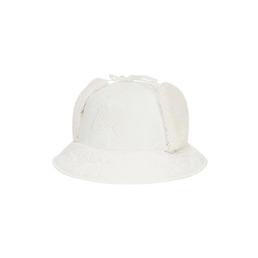 MARTINE GOLF Padded Warmer Bucket Hat_White