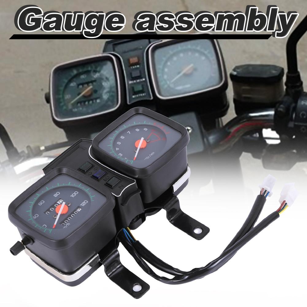 Motorcycle Instrument Odometer Tachometer Instrument Assembly For Suzuki GS125-A97E