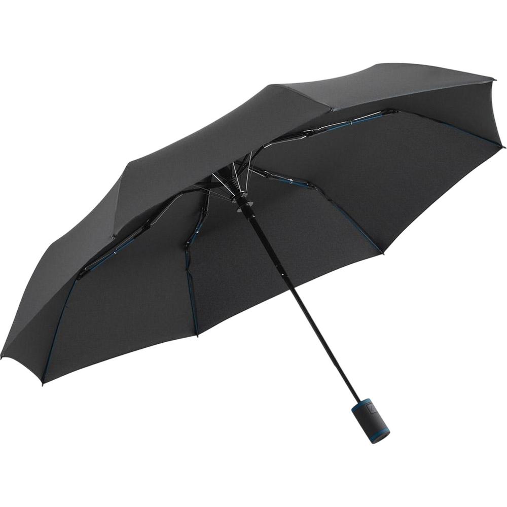 Fare AC Style Contrast Detail Mini Folding Umbrella