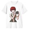 Unisex Mahiru Koizumi T-Shirts Baumwoll Oberteil Tees Strand Großartig Kurzarm T-Shirt Rundhals Harajuku Lässiges T-Shirt Neuankömmling