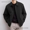 Meilade 2025 Men's Lapel Jacket: Spring/Autumn Solid Color Trendy Coat