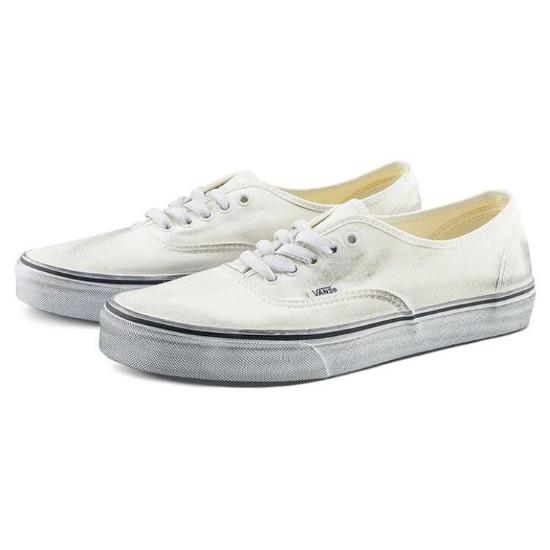 VANS Authentic Low Stressed Pack-White - VN000EE3WWW