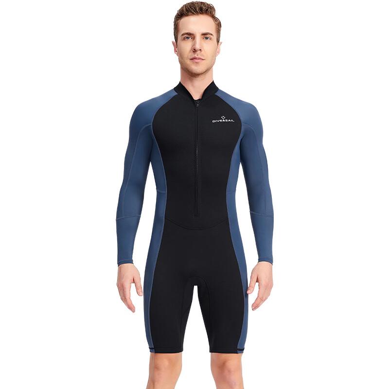 

Men s Warm Long Sleeve One-Piece Wetsuit M