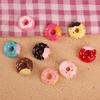 Handgefertigte Harz-Donut-Anhänger: DIY Schmuck Schlüsselanhänger und Ohrring Zubehör