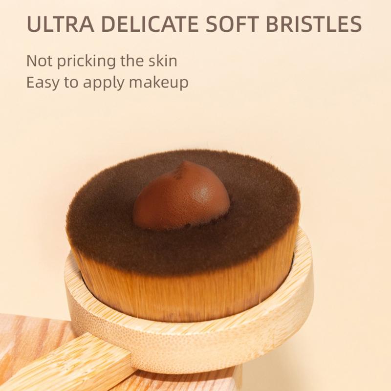 Selbstbräuner Rückenapplikator Rückenbürste zum Auftragen von Lotion Sonnencreme Salbe Gleichmäßig Langer Griff Körper Make-up Breitkopf-Bürste