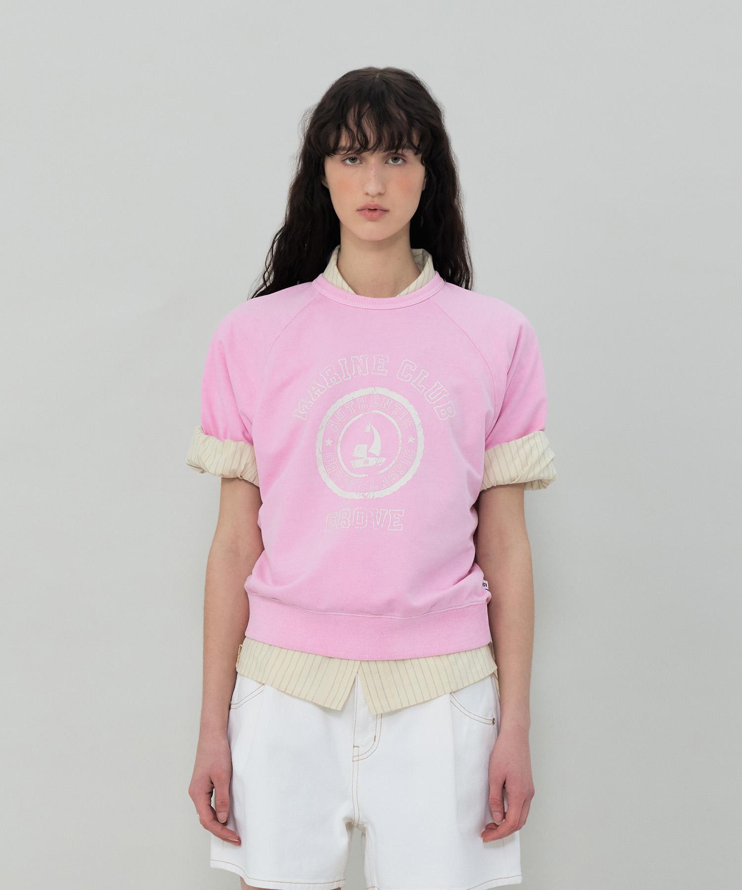 Футболка Grove Grove Marine Club (розовый) Pink/F