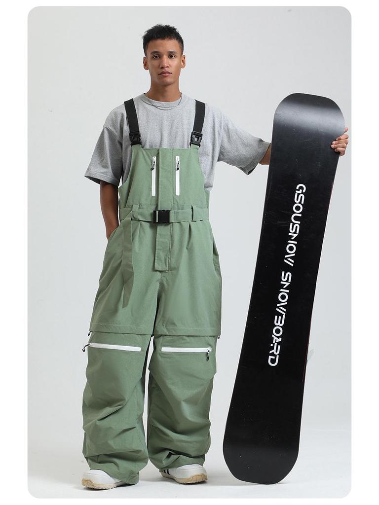 Unisex Professional Loose Fit Ski Pants: Windproof and Warm for Outdoor Sports.