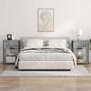 Nightstand Grey Sonoma 55 x 31 x 76 cm Particleboard