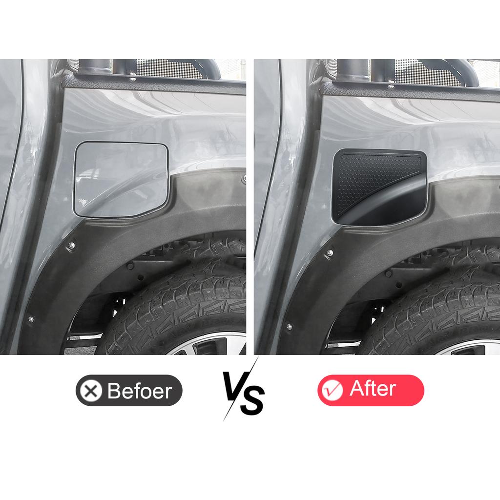 Petrol Gas Fuel Tank Door Cap Cover Trim Gas Cover For Nissan Navara NP300 D23 2015 2016 2017 2018 2019