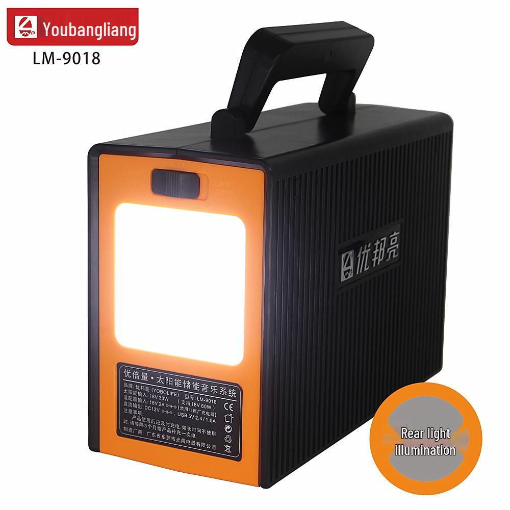 Solar Light Home System: Portable Power, Bluetooth Music, Multifunctional Lighting